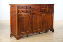 Load image into Gallery viewer, Monumental Stanley Furniture Buffet Sideboard – Stately Solid Wood Storage

