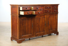 Load image into Gallery viewer, Monumental Stanley Furniture Buffet Sideboard – Stately Solid Wood Storage
