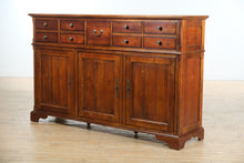 Load image into Gallery viewer, Monumental Stanley Furniture Buffet Sideboard – Stately Solid Wood Storage
