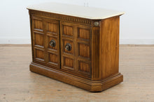 Load image into Gallery viewer, Marble Top Cabinet with Paneled Doors By Stanley Furniture
