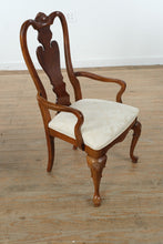 Load image into Gallery viewer, Set of 10 Stanley Solid Cherry Queen Anne Chairs
