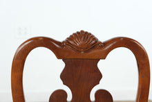 Load image into Gallery viewer, Set of 10 Stanley Solid Cherry Queen Anne Chairs
