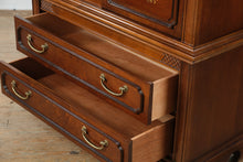Load image into Gallery viewer, Stanley Furniture Asian Inspired Gentleman’s Chest with Hand Painted Panels
