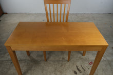Load image into Gallery viewer, Stanley Furniture Maple Dining Table and Upholstered Chair Set
