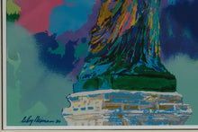 Load image into Gallery viewer, &quot;Statue of Liberty&quot; by LeRoy Neiman – Framed 1986 Print
