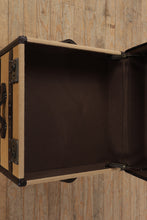 Load image into Gallery viewer, Steamer Trunk Nightstand / Side Table
