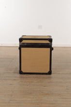 Load image into Gallery viewer, Steamer Trunk Nightstand / Side Table
