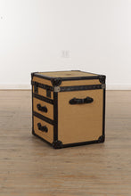 Load image into Gallery viewer, Steamer Trunk Nightstand / Side Table
