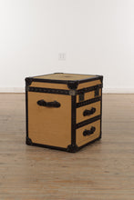 Load image into Gallery viewer, Steamer Trunk Nightstand / Side Table
