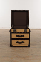 Load image into Gallery viewer, Steamer Trunk Nightstand / Side Table
