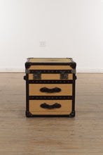 Load image into Gallery viewer, Steamer Trunk Nightstand / Side Table
