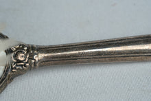Load image into Gallery viewer, Antique R D Sterling Silver Vanity Hair Brush Floral Rose Design Monogrammed
