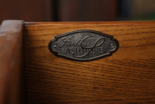 Load image into Gallery viewer, Sterling Ashmore Burled Wood Inlaid Secretary Highboy Chest
