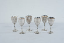 Load image into Gallery viewer, Vintage Mexican Sterling Silver 925 Goblets Set of 6 Hecho en Mexico
