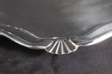 Load image into Gallery viewer, Sterling Silver Scalloped Edge Platter with Fans #2
