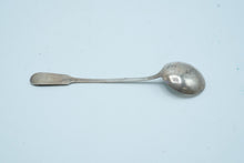 Load image into Gallery viewer, Antique Sterling Silver Gravy Ladle Fiddle Handle Hallmarked Serving Spoon
