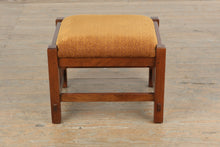 Load image into Gallery viewer, Stickley Mission Collection Arts and Crafts Upholstered Footstool Ottoman
