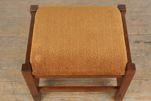 Load image into Gallery viewer, Stickley Mission Collection Arts and Crafts Upholstered Footstool Ottoman
