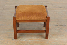 Load image into Gallery viewer, Stickley Mission Collection Arts and Crafts Upholstered Footstool Ottoman
