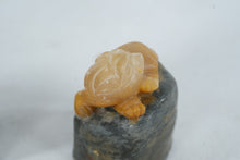 Load image into Gallery viewer, Chinese Stone Animal Seal Figurines Set Carved Foo Dog Lion Monkey
