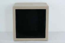 Load image into Gallery viewer, Beige Fabric Storage Cube with Removable Lid – 15&quot;
