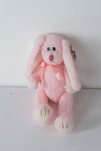 Load image into Gallery viewer, Ty Attic Treasures Collection “Strawbunny” the Pink Bunny – Vintage Plush Rabbit with Satin Bow | Buy One, Get One Half Off!
