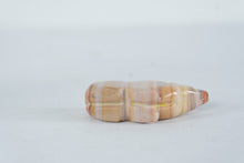Load image into Gallery viewer, Stone Bear Fetish Carving Banded Calcite Animal Figurine Zuni Style
