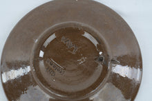 Load image into Gallery viewer, Ildfast Danish Studio Pottery Bowl Brown Turquoise Ceramic Dish 5 Inch
