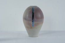 Load image into Gallery viewer, Signed Studio Pottery Vase Crystalline Drip Glaze Ceramic Art Vase 12 Inch
