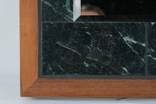 Load image into Gallery viewer, Sue Pirtle 180 Degree Functional Artwork Mirror Wood Marble Frame
