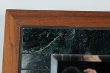 Load image into Gallery viewer, Sue Pirtle 180 Degree Functional Artwork Mirror Wood Marble Frame
