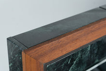Load image into Gallery viewer, Sue Pirtle 180 Degree Functional Artwork Mirror Wood Marble Frame
