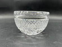 Load image into Gallery viewer, Clear Pressed Glass Creamer and Sugar Bowl Set Diamond Pattern Starburst Base
