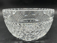Load image into Gallery viewer, Clear Pressed Glass Creamer and Sugar Bowl Set Diamond Pattern Starburst Base
