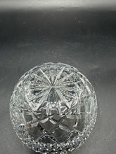 Load image into Gallery viewer, Clear Pressed Glass Creamer and Sugar Bowl Set Diamond Pattern Starburst Base
