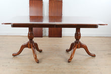 Load image into Gallery viewer, Sumter Cabinet Co Solid Cherry Double Pedestal Dining Table with 6 Chairs and Leaves
