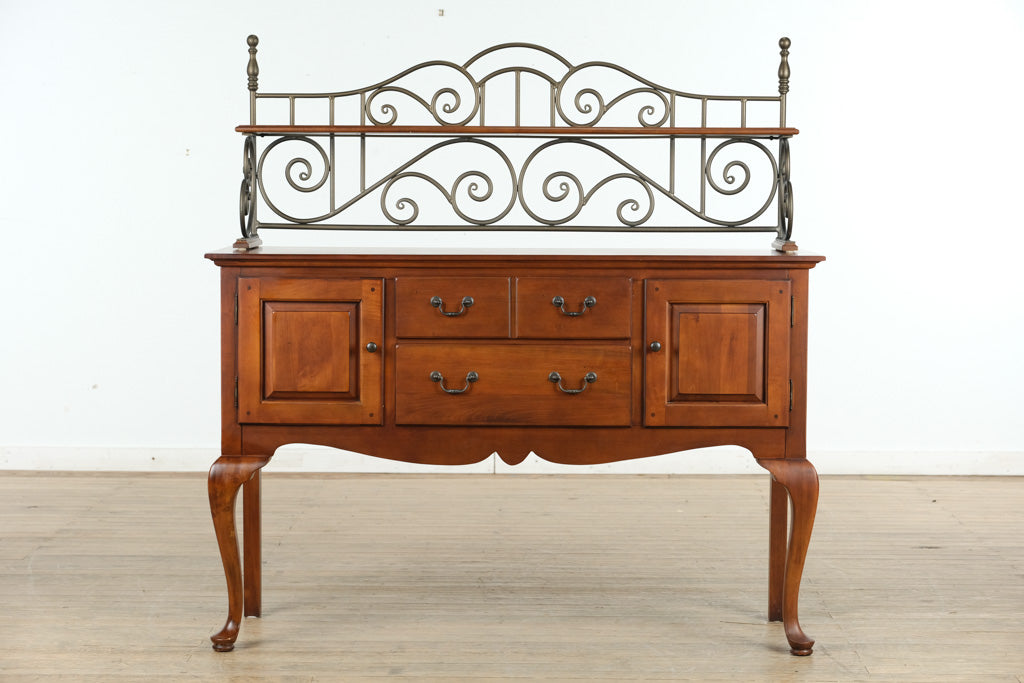 Carolina Cherry Sideboard Buffet with Hutch by Sumter Furniture