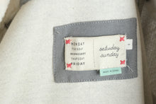Load image into Gallery viewer, Anthropologie Saturday Sunday Gray Faux Fur Open Front Cardigan Small
