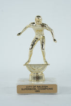 Load image into Gallery viewer, 1993 City Of Raleigh Superbowl Champions Football Trophy
