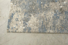 Load image into Gallery viewer, Surya Tuscany Shag Area Rug Blue Cream Abstract 9x12 Modern Plush
