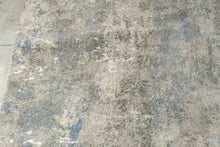 Load image into Gallery viewer, Surya Tuscany Shag Area Rug Blue Cream Abstract 9x12 Modern Plush
