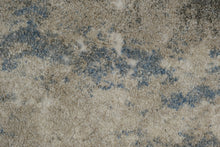 Load image into Gallery viewer, Surya Tuscany Shag Area Rug Blue Cream Abstract 9x12 Modern Plush
