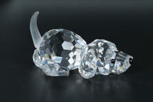 Load image into Gallery viewer, Authentic Swarovski Crystal Beagle Dog Figurine
