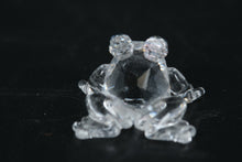 Load image into Gallery viewer, Swarovski Crystal Frog Figurine with Box &amp; Certificate – Retired Miniature Wildlife Series

