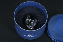 Load image into Gallery viewer, Swarovski Crystal Hen Figurine with Box – Retired Farmyard Friends Series,
