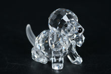 Load image into Gallery viewer, Swarovski Crystal Beagle Puppy Figurine #158418 – With Original Box
