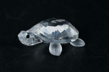 Load image into Gallery viewer, Swarovski Crystal Turtle Figurine – Authentic Miniature with Swan Logo
