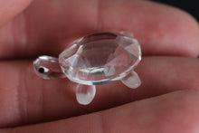 Load image into Gallery viewer, Swarovski Crystal Turtle Figurine – Authentic Miniature with Swan Logo
