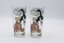 Load image into Gallery viewer, Vintage 1976 Pepsi Looney Tunes Sylvester Tweety Bulldog Glasses Set of 2

