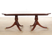 Load image into Gallery viewer, Handcrafted Double Pedestal Dining Set by Ardley Hall-8 Chairs

